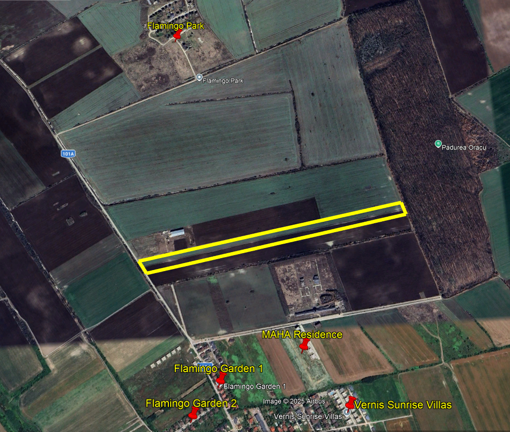 Teren Extravilan 60000 mp, Ostratu Corbeanca, langa Padurea Oracu